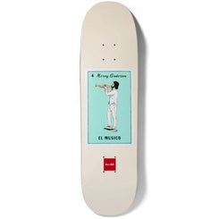 Chocolate Loteria Card El Musico Kenny Anderson Twin Tip Skateboard Deck - 8.25"