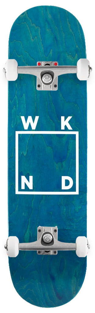 WKND Mini White Logo (Assorted Plys) x Venom Custom Complete Skateboard - 7.375"