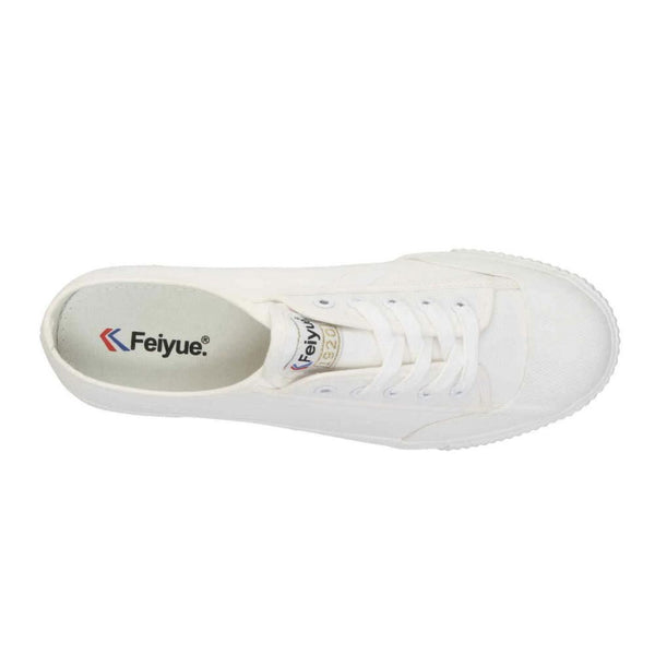 Feiyue Footwear Fe Lo 1920 Canvas Martial Arts/Gym/Lifing Shoes - Triple Off White Canvas - Skatewarehouse.co.uk