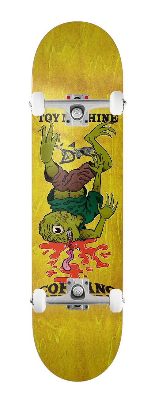 Toy Machine Cordano Russell 'Crash' x Venom Custom Complete Skateboard - 8.5"