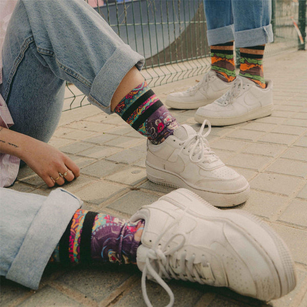 American Socks Día de los muertos - Mid High Socks