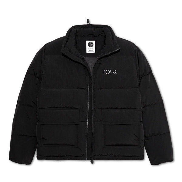 Polar Skate Co Pocket Puffer Jacket - Black - XS