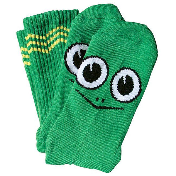 Toy Machine Turtle Boy Sock Green