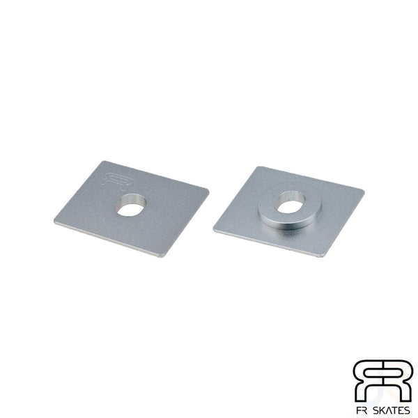FR Ufs Raising Plate - 1mm - Silver (Pair) Inline Skates