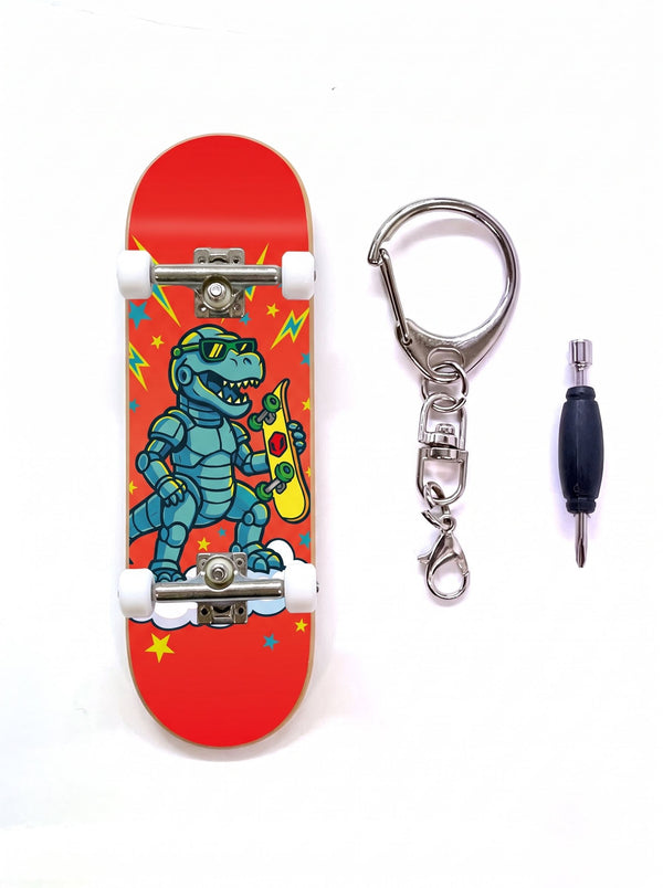 Venom Fingerboard - Robo Dino Red