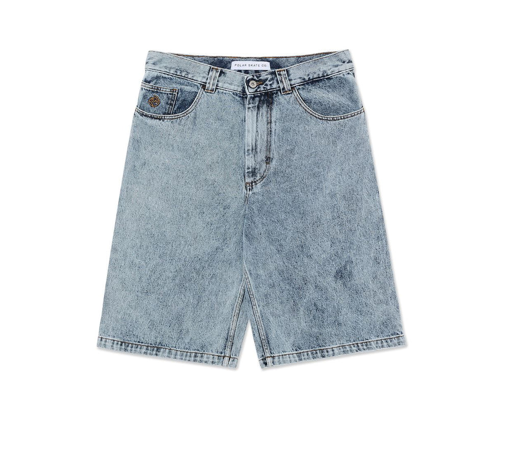 Polar Skate Co Big Boy Shorts (Heavy Washed Blue)