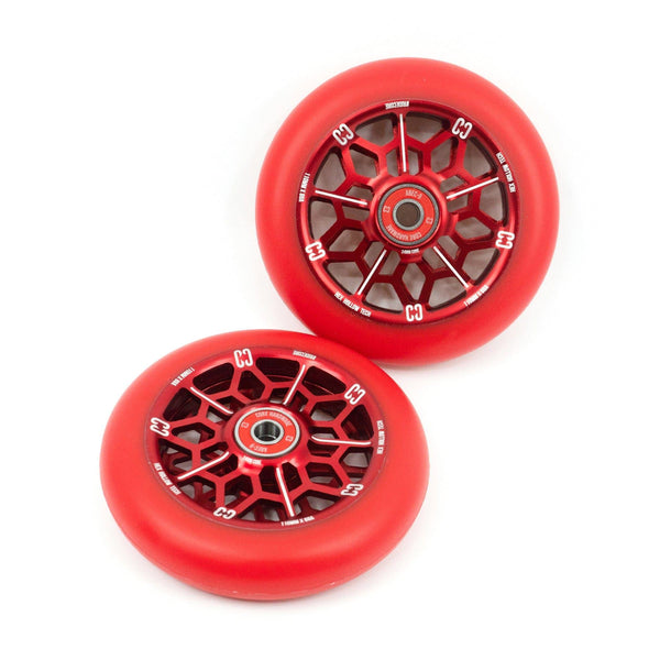 CORE Hex Hollow Stunt Scooter Wheel 110mm – Red