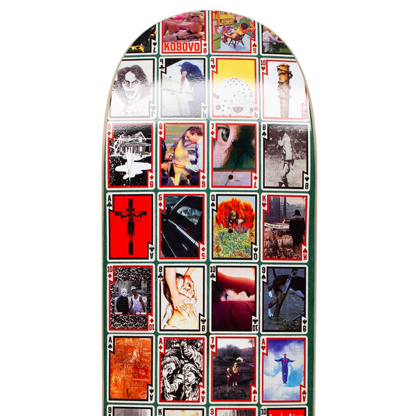 Hockey Playing Cards - Shape #2 Skateboard Deck - 8.5