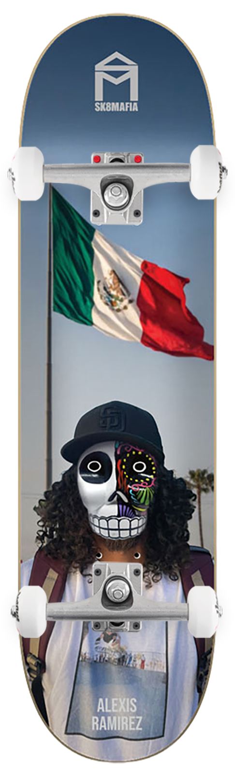 Sk8Mafia Dios Ramirez Sk8mafia x Venom Custom Complete Skateboard - 8.5