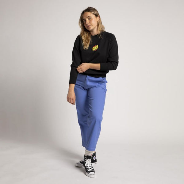 Santa Cruz Womens Pant Nolan Carpenter Pant - Hyacinth / White Stitch - Skatewarehouse.co.uk