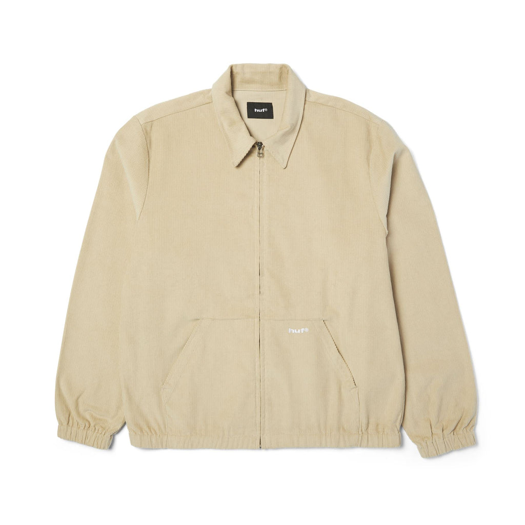 HUF 89 Corduroy Jacket (Tan / White)