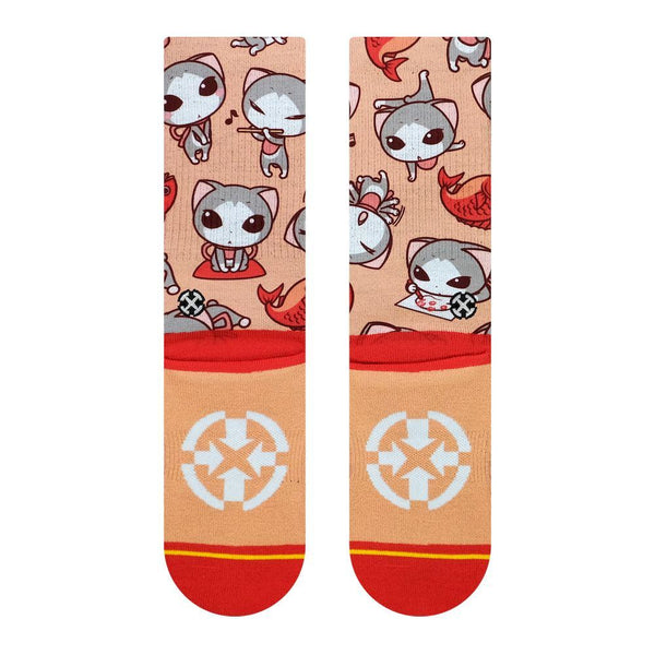 Merge4 Ryo Taniguchi Kitties Classic Crew Socks - Skatewarehouse.co.uk