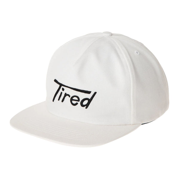 Tired Old Mobil Cap White - One Size