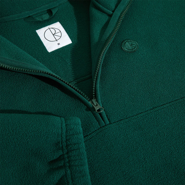 Polar Skate Co Ivan Half Zip Sweatshirt (Dark Emerald) Hoodie - XL