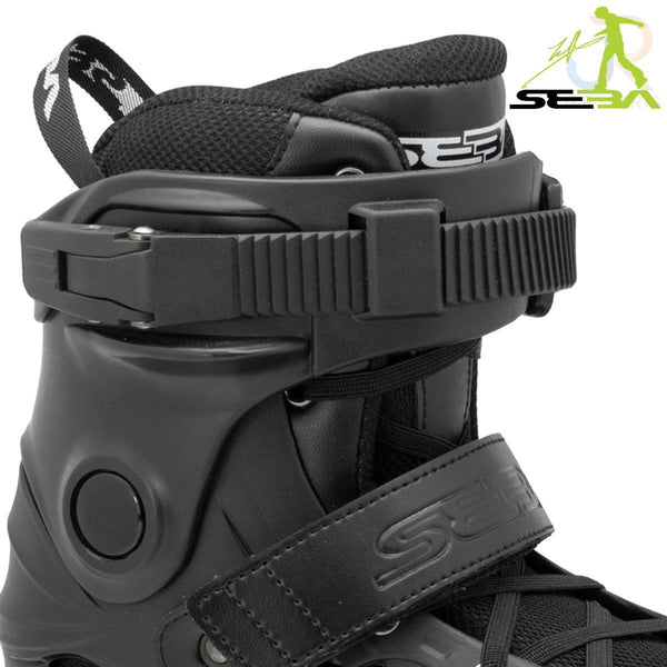 Seba E3 Junior Adjustable In-Line Skates - Black