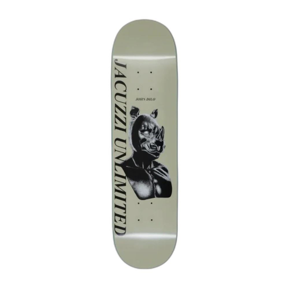 Jacuzzi Unlimited John Dilo Safe Word EX7 Light Olive Skateboard Deck - 8.375"