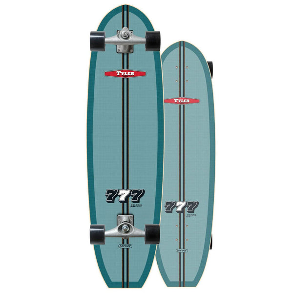 Carver Tyler 777 - CX Surfskate Cruiser Skateboard - 10.0