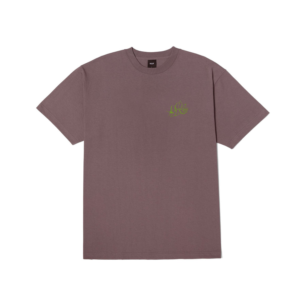 HUF Glow S / S Tee (Light Plum)