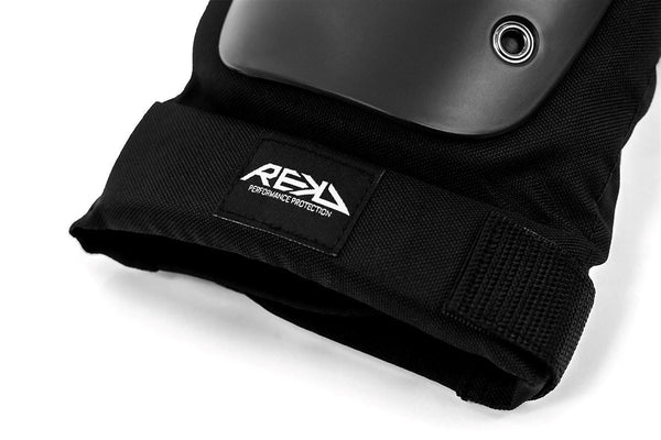 REKD Pro Ramp Knee Pads - Black - Skatewarehouse.co.uk