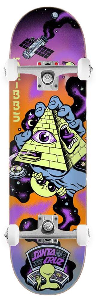 Santa Cruz Knibbs Invasion Hand Pro x Venom Custom Complete Skateboard - 8.5