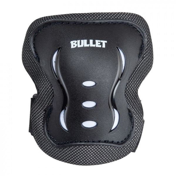 Bullet Triple Padset Blast V2 Junior - Black / White - Skatewarehouse.co.uk