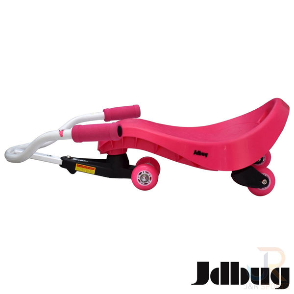 JD Bug Kids Swayer - Pink / White Stunt Scooter