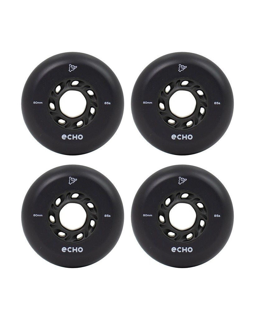 Echo Drift Wheels 80mm Pack of 4 - Grey - Skatewarehouse.co.uk