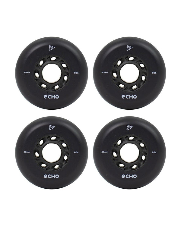 Echo Drift Wheels 80mm Pack of 4 - Grey - Skatewarehouse.co.uk