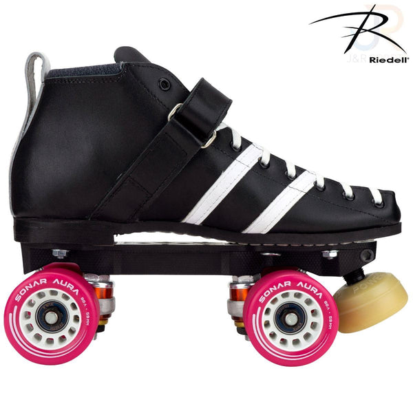 Riedell 265 Vendetta - Black - Width D / B Quad Skates