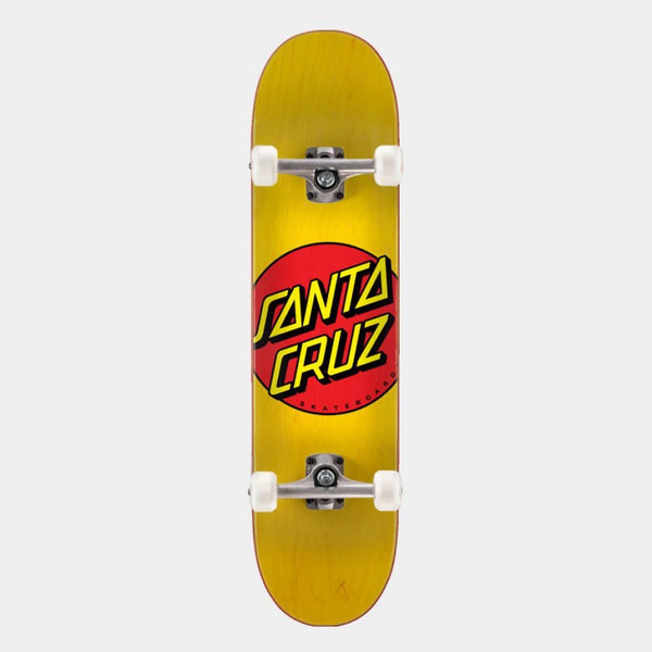 Santa Cruz Set Classic Dot w Bullet & Ricta Complete Skateboard - 7.75