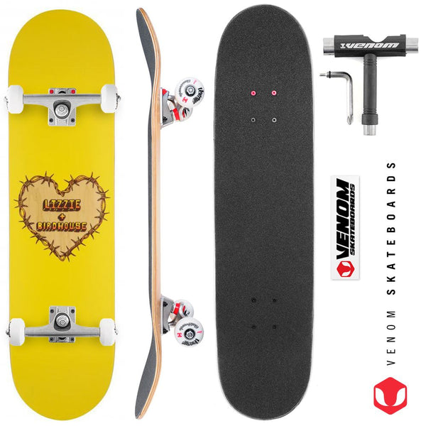 Birdhouse Pro Armanto Heart Protection Custom Complete Skateboard - 8.0