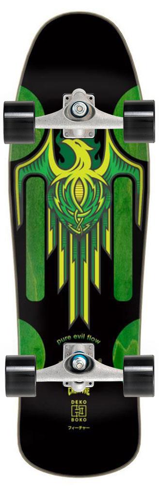 Creature Pro Kimbel Origins Part Deux x Carver Custom Surf Skate Skateboard CX - 9.57