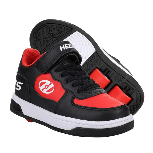 Heelys X2 Rezerve X2 PU - Black / White / Red - Skatewarehouse.co.uk