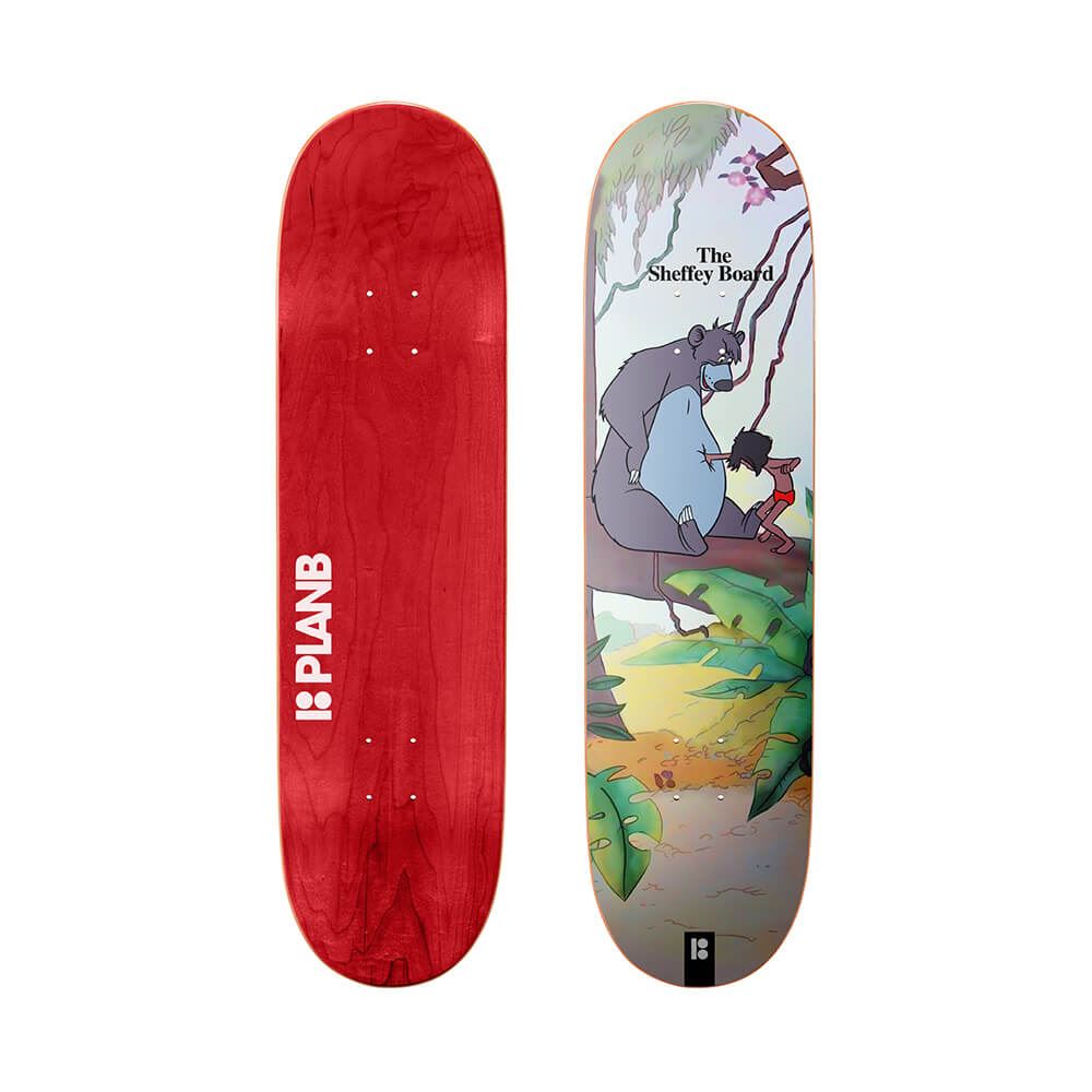 Junglebook Sheffey x31.33" Plan B Skateboard Deck - 8.0"