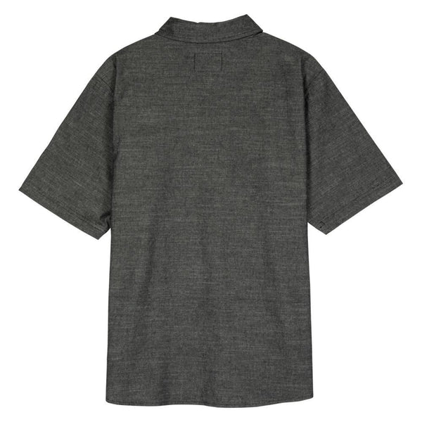 Independent S/S Shirt Groundwork - Black Chambray