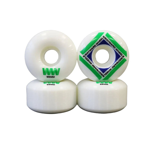 Wayward Waypoint Formula - Green Skateboard Wheels - 55mm