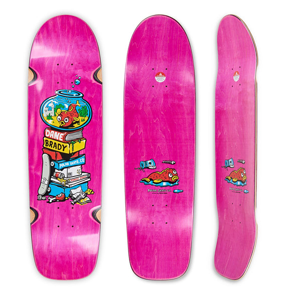 Polar Skate Co DANE BRADY - Fish Bowl Wheel Wells Skateboard Deck - 8.75