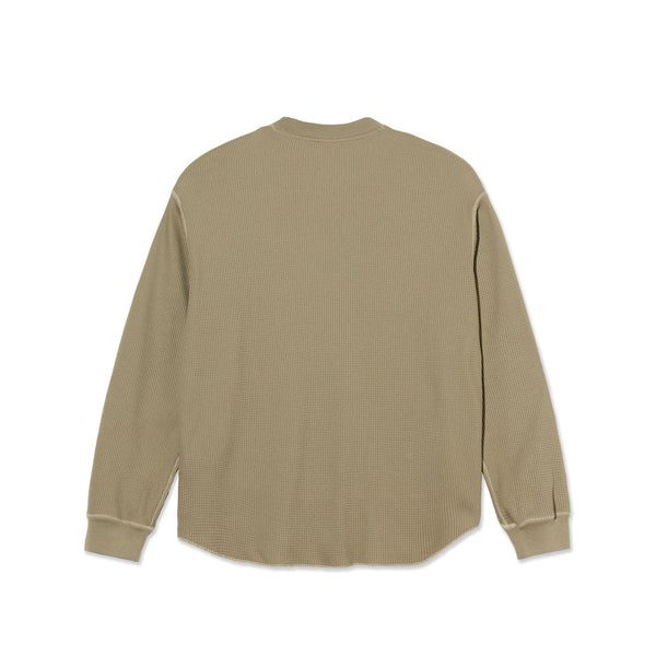 Polar Skate Co Dylan LS Tee (Khaki Green / Taupe) - M