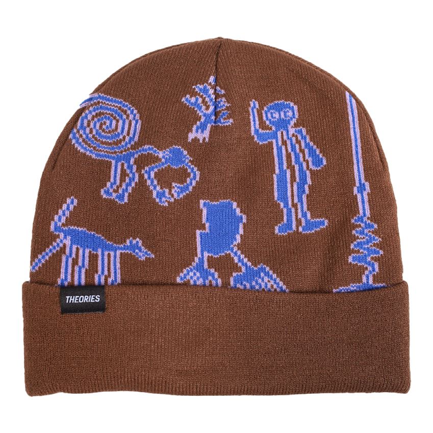 Theories Nazca Beanie Chocolate