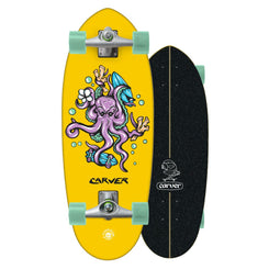 Carver OCTO GONER Mini Kids Surfskate Cruiser Skateboard C5 - 9.0" x 25.0" - Skatewarehouse.co.uk