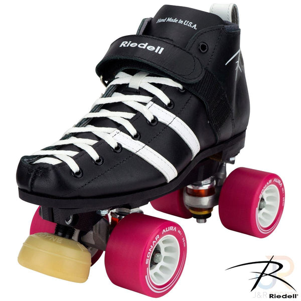 Riedell 265 Vendetta - Black - Width D / B Quad Skates