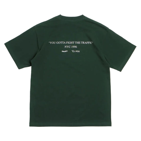 HUF Fight The Traffic S / S Tee (Forest Green)