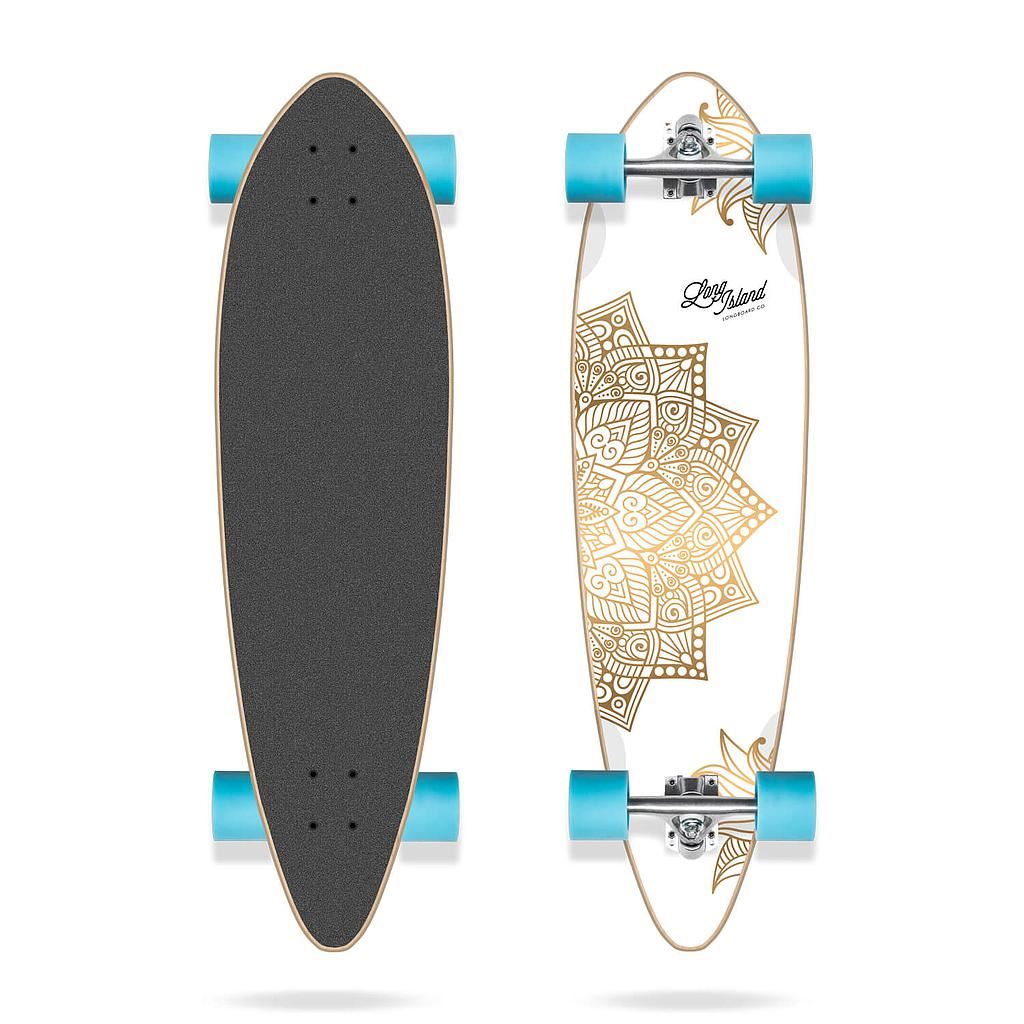 Long Island Mandala Essential 36"x9.5" Pintail Long Island Complete Longboard - 36.0" - Skatewarehouse.co.uk