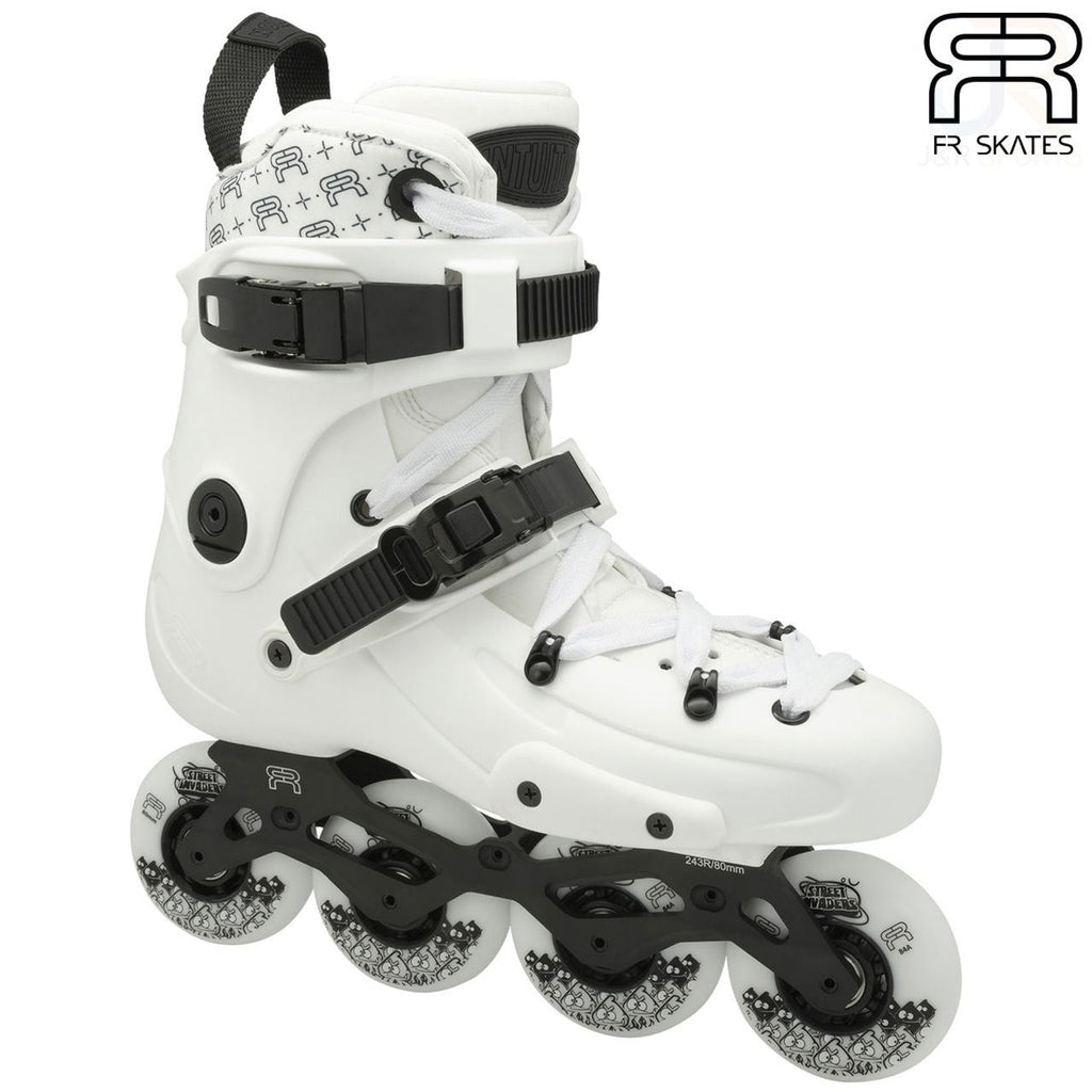 Fr Skates Fr1 80 Intuition White Inline Skates - Skatewarehouse.co.uk