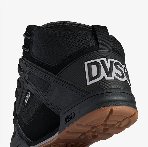 DVS Comanche Boot Black Charcoal Shoes