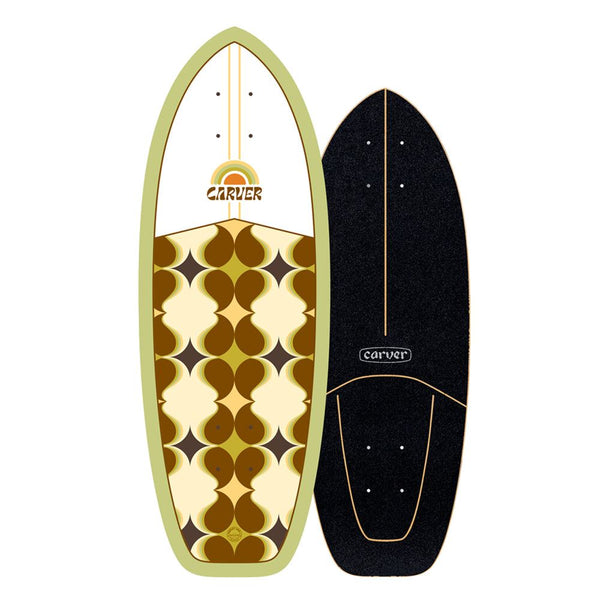 Carver Snapper - Surfskate Cruiser Skateboard Deck - 9.625