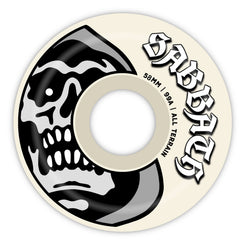 Sabbath | Reaper | | 99A (Conical) White / Grey / Black Skateboard Wheels - 58mm