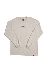 Chocolate Western Long Sleeve Tee Cream - Skatewarehouse.co.uk