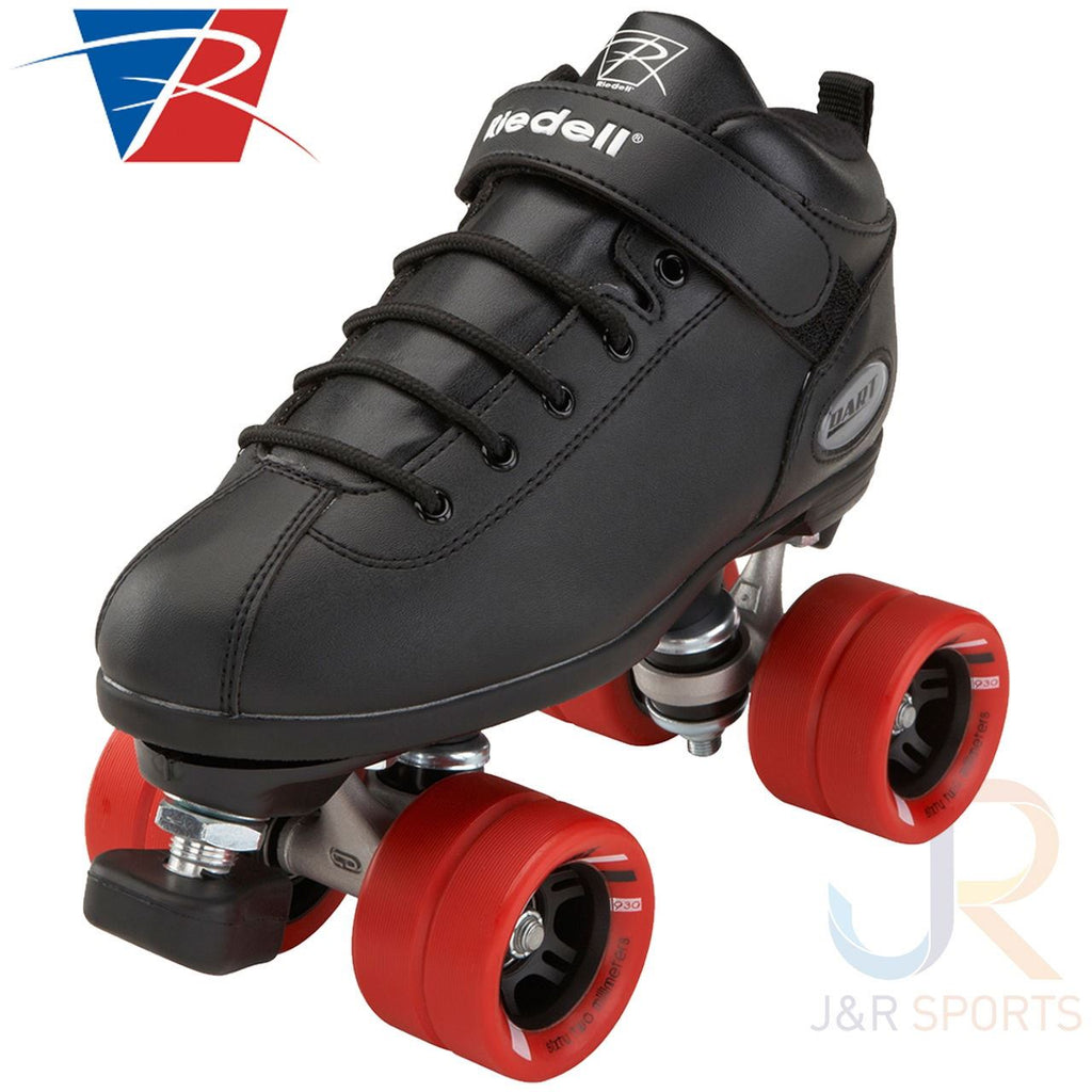 Riedell Dart Black Quad Skates - Skatewarehouse.co.uk