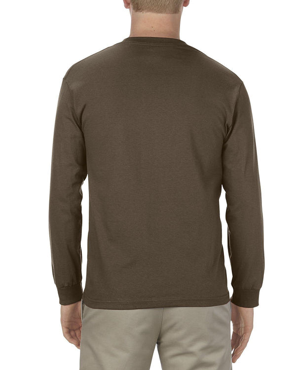 Alstyle American Apparel 1304 Longsleeve Tee - Coffee - S